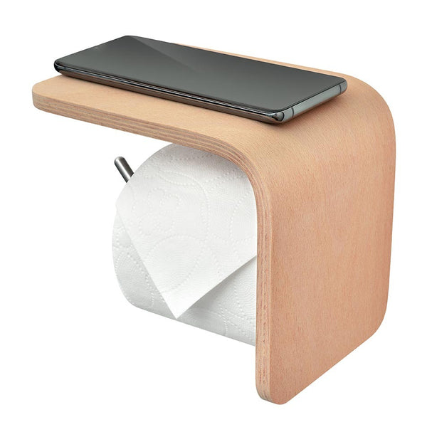 Toilettenpapierhalter aus Holz
